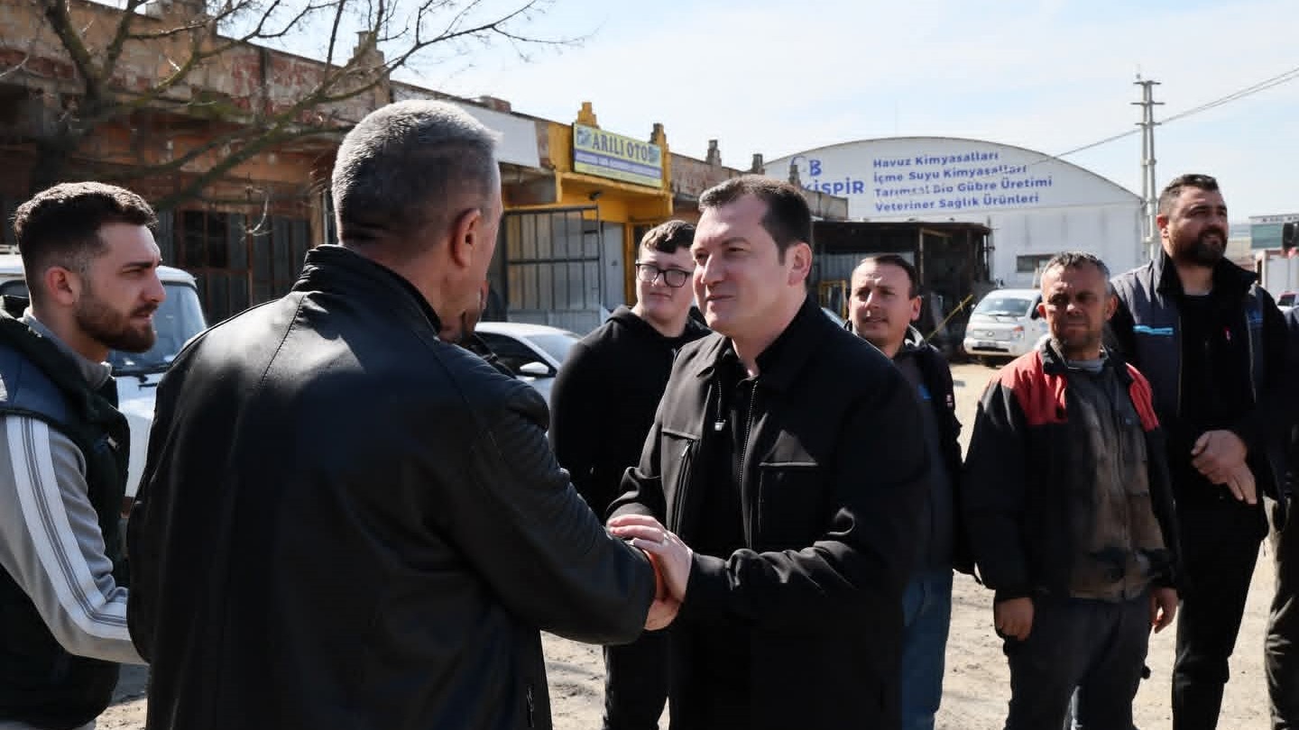 Balcıoğlu, Değirmenköy Sanayi Sitesi’nde Kentsel Dönüşüm Alanını İnceledi