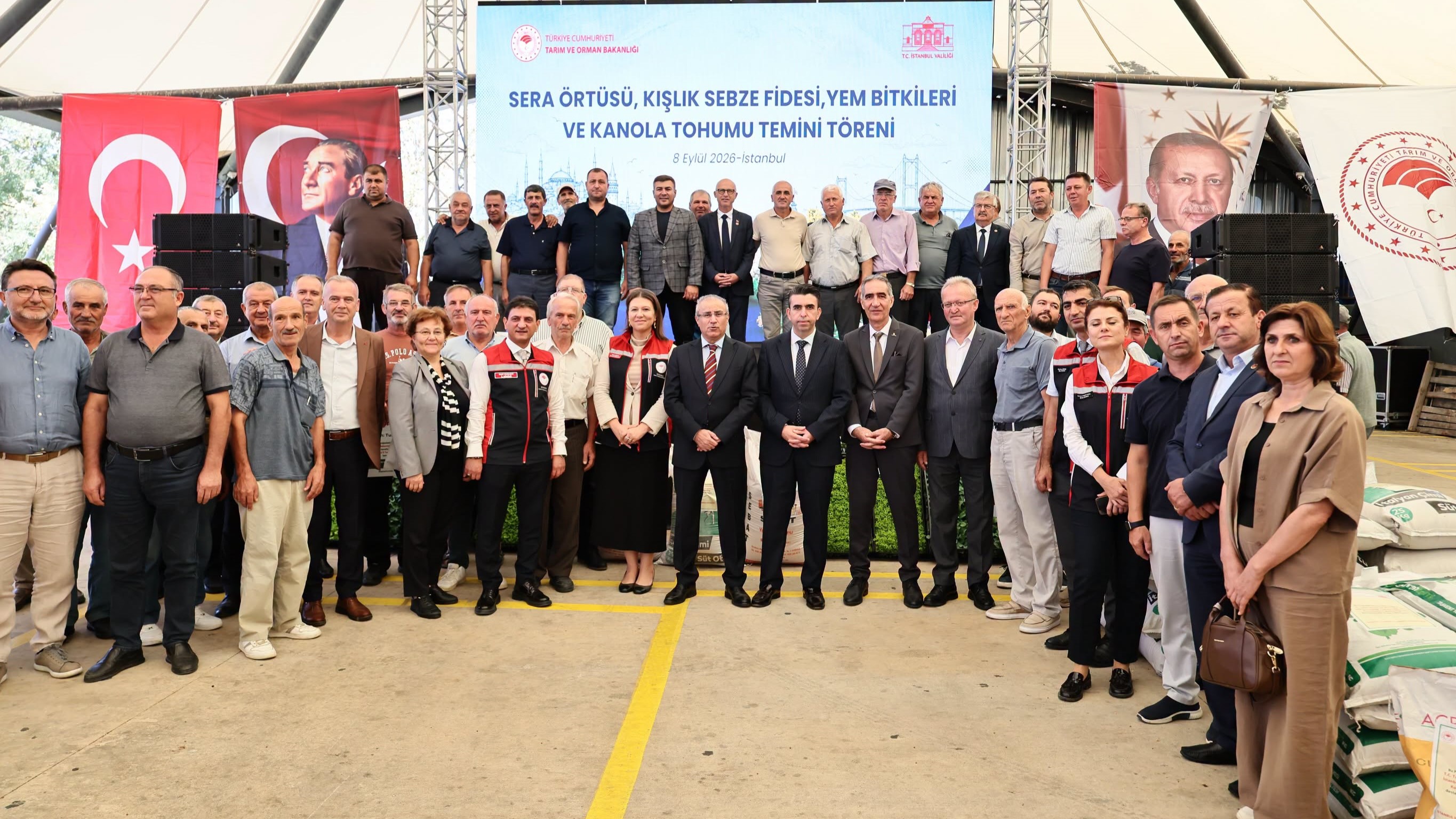 Değirmenköy’de Üreticiye Cansuyu: Tohum, Fide ve Sera Örtüsü Desteği Dağıtıldı